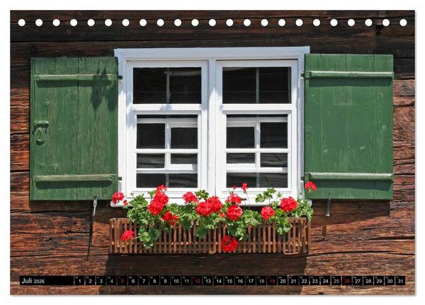 Produktbild: Ein Jahr im Allg&auml;u (Tischkalender 2026 DIN A5 quer), CALVENDO Monatskalender
