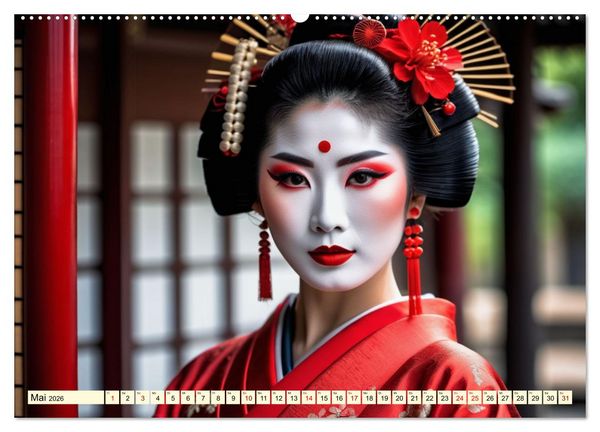 Produktbild: Typisch Japanisch (hochwertiger Premium Wandkalender 2026 DIN A2 quer), Kunstdruck in Hochglanz