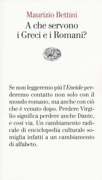 Produktbild: A che servono i Greci e i Romani?