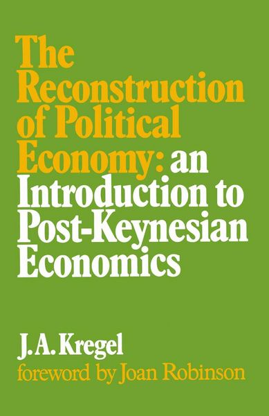 Produktbild: Reconstruction of Political Economy