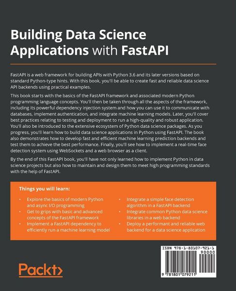Produktbild: Building Data Science Applications with FastAPI