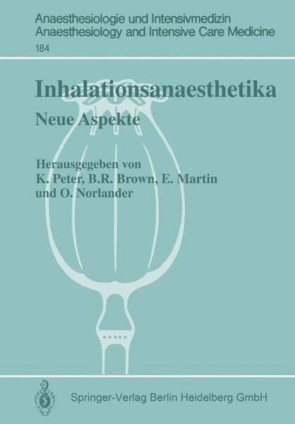Produktbild: Inhalationsanaesthetika