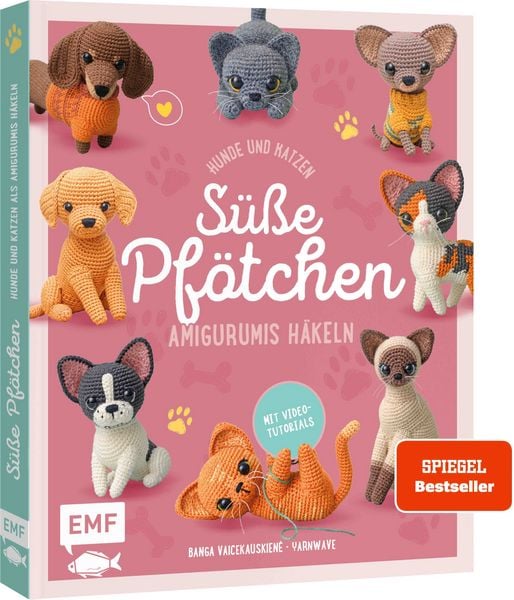 Produktbild: S&uuml;&szlig;e Pf&ouml;tchen &ndash; Hunde und Katzen als Amigurumis h&auml;keln