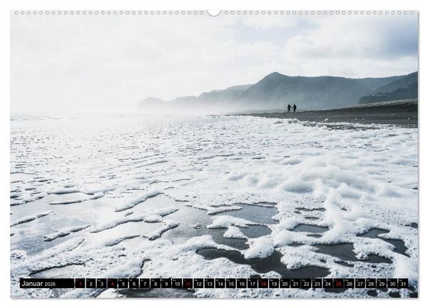 Produktbild: Neuseeland - Die sch&ouml;nsten Orte der Nord- und S&uuml;dinsel (Wandkalender 2026 DIN A2 quer), CALVENDO Monatskalender