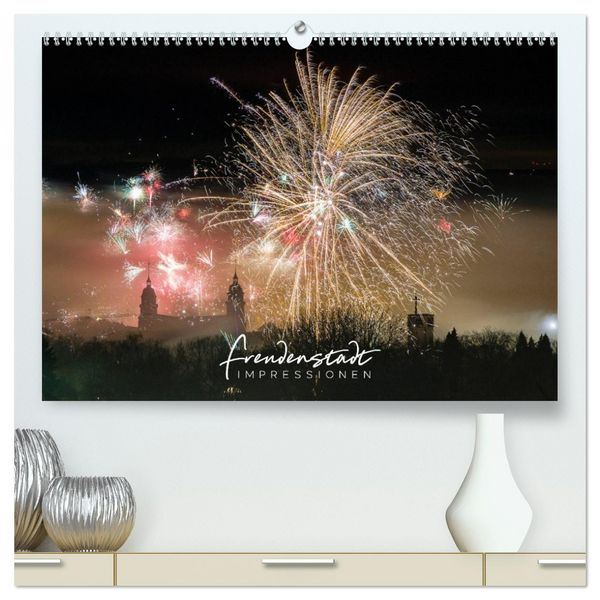 Produktbild: Freudenstadt-Impressionen (hochwertiger Premium Wandkalender 2026 DIN A2 quer), Kunstdruck in Hochglanz