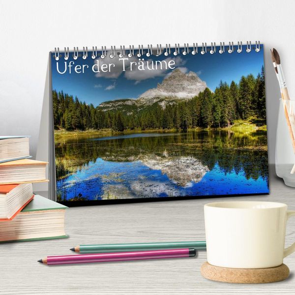 Produktbild: Ufer der Tr&auml;ume (Tischkalender 2026 DIN A5 quer), CALVENDO Monatskalender