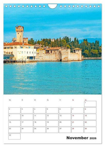 Produktbild: Sirmione - Reiseplaner (Wandkalender 2026 DIN A4 hoch), CALVENDO Monatskalender