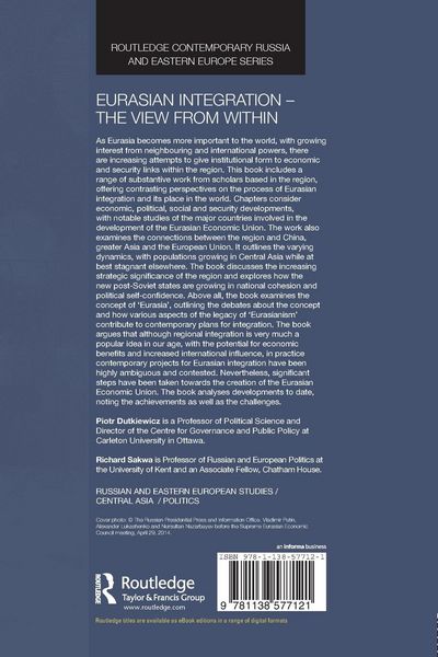 Produktbild: Eurasian Integration - The View from Within