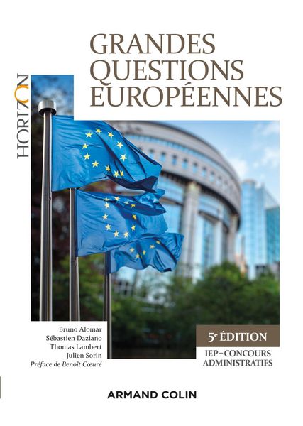 Produktbild: Grandes questions europ&eacute;ennes - 5e &eacute;d. - IEP-Concours administratifs