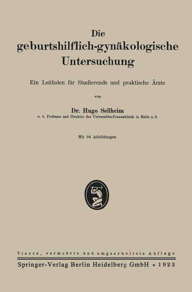 Produktbild: Die geburtshilflich-gyn&auml;kologische Untersuchung