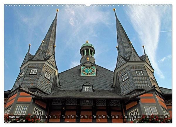Produktbild: Wernigerode (Wandkalender 2027 DIN A2 quer), CALVENDO Monatskalender