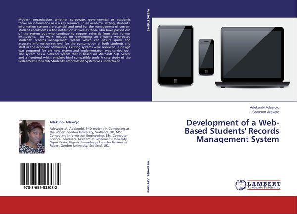 Produktbild: Development of a Web-Based Students' Records Management System