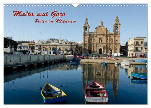 Malta und Gozo, Perlen im Mittelmeer (Wandkalender 2026 DIN A3 quer), CALVENDO Monatskalender