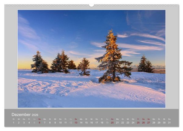 Produktbild: Schweiz - Impressionen der idyllischen Bergwelt im Laufe der Jahreszeiten (Wandkalender 2026 DIN A2 quer), CALVENDO Monatskalender