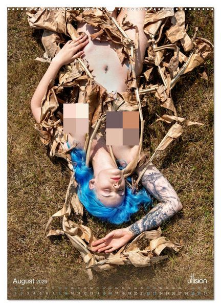 Produktbild: CHAOS ISI - Akt und Natur (Wandkalender 2026 DIN A2 hoch), CALVENDO Monatskalender