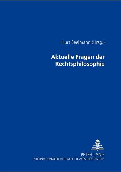 Produktbild: Aktuelle Fragen der Rechtsphilosophie