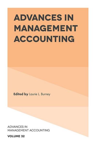 Produktbild: Advances in Management Accounting