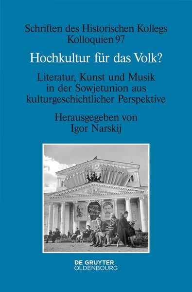 Produktbild: Hochkultur f&uuml;r das Volk?