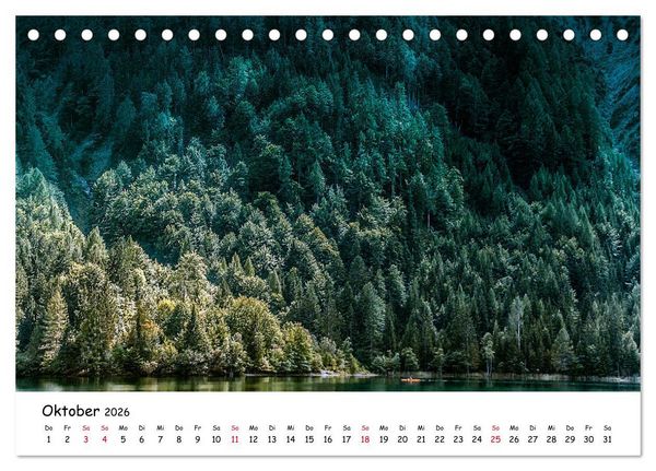 Produktbild: Wanderbarer Wei&szlig;ensee (Tischkalender 2026 DIN A5 quer), CALVENDO Monatskalender