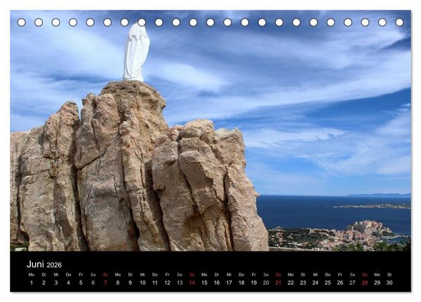 Produktbild: Korsika - Mediterrane Vielfalt (Tischkalender 2026 DIN A5 quer), CALVENDO Monatskalender