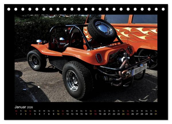 Produktbild: Buggys - die Kultautos der 80er (Tischkalender 2026 DIN A5 quer), CALVENDO Monatskalender