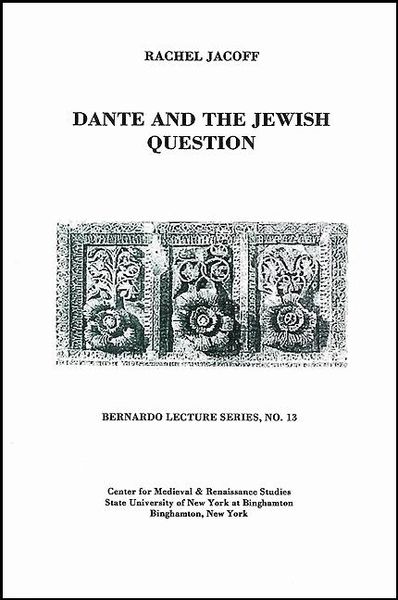 Produktbild: Dante and the Jewish Question