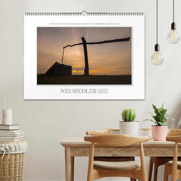 Produktbild: Neusiedler See / CH-Version (Wandkalender 2026 DIN A2 quer), CALVENDO Monatskalender