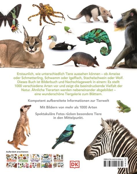Produktbild: Unsere Welt in 1000 Bildern. Tiere