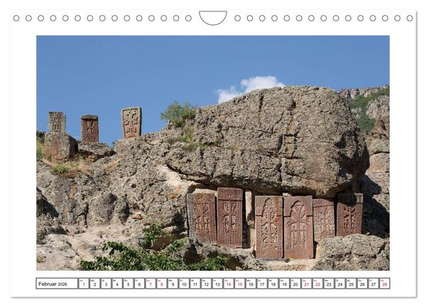 Produktbild: Armenien - Streifz&uuml;ge durch die kaum bekannte Kaukasus-Republik (Wandkalender 2026 DIN A4 quer), CALVENDO Monatskalender