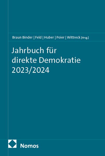 Produktbild: Jahrbuch f&uuml;r direkte Demokratie 2023/2024