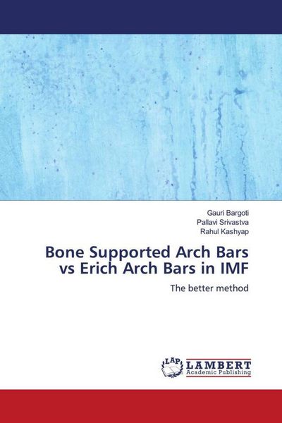 Produktbild: Bone Supported Arch Bars vs Erich Arch Bars in IMF