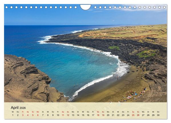 Produktbild: Hawaii - Eindr&uuml;cke von Big Island, Kauai & Oahu (Wandkalender 2026 DIN A4 quer), CALVENDO Monatskalender