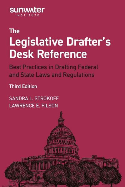 Produktbild: The Legislative Drafter's Desk Reference