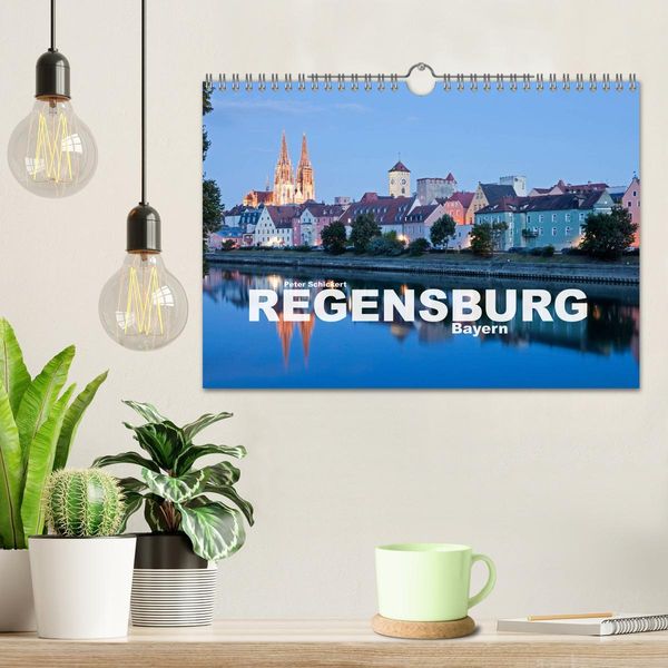 Produktbild: Regensburg - Bayern (Wandkalender 2026 DIN A4 quer), CALVENDO Monatskalender