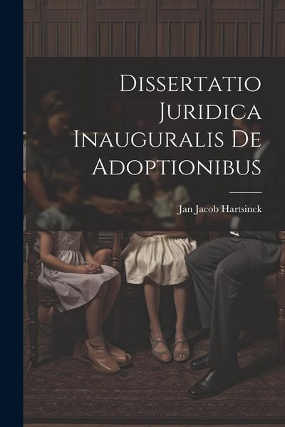 Produktbild: Dissertatio Juridica Inauguralis De Adoptionibus