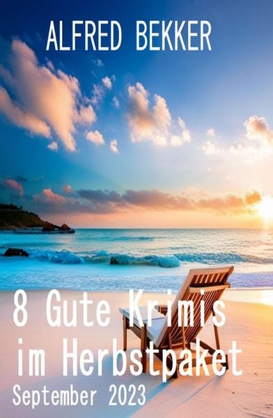 Produktbild: 8 Gute Krimis im Herbstpaket September 2023