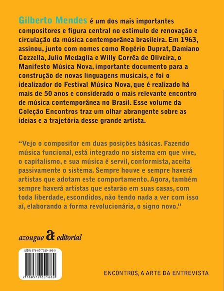 Produktbild: Gilberto Mendes - Encontros