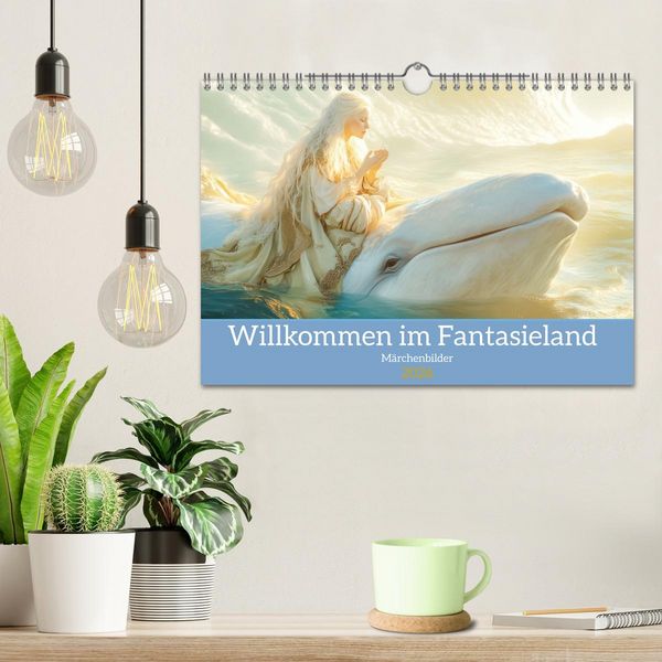 Produktbild: Willkommen im Fantasieland - M&auml;rchenbilder (Wandkalender 2026 DIN A4 quer), CALVENDO Monatskalender