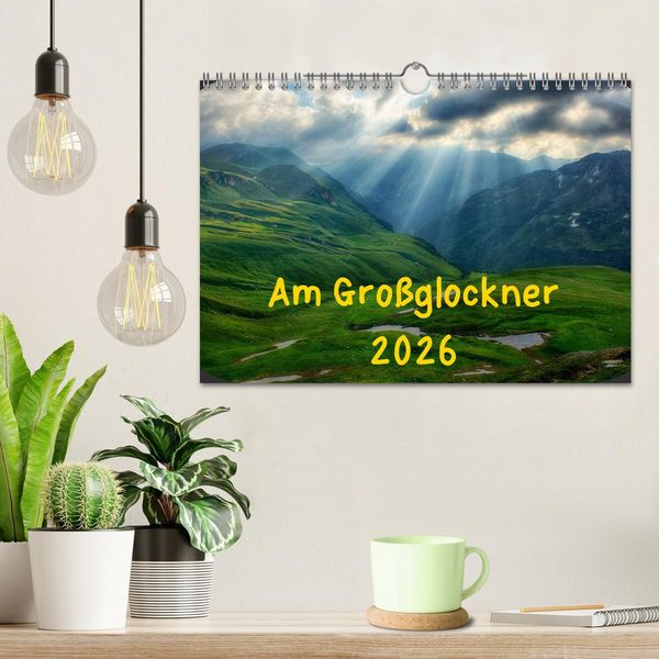 Produktbild: Am Gro&szlig;glockner (Wandkalender 2026 DIN A4 quer), CALVENDO Monatskalender