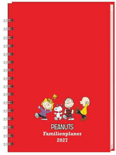 Produktbild: Peanuts Familienplaner-Buch A5 2027