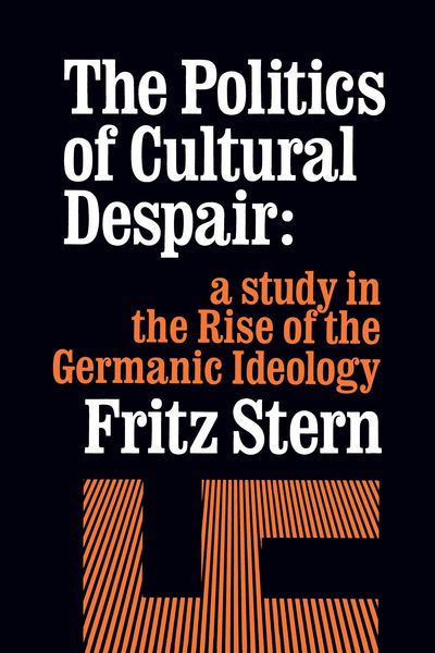 Produktbild: The Politics of Cultural Despair