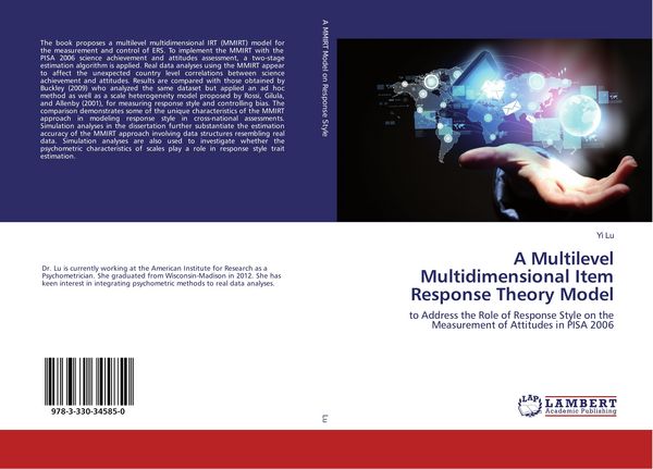 Produktbild: A Multilevel Multidimensional Item Response Theory Model
