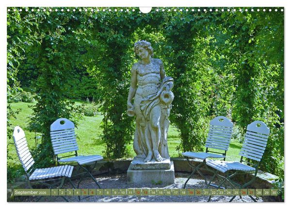 Produktbild: Rosengarten auf dem Beutig (Wandkalender 2026 DIN A3 quer), CALVENDO Monatskalender
