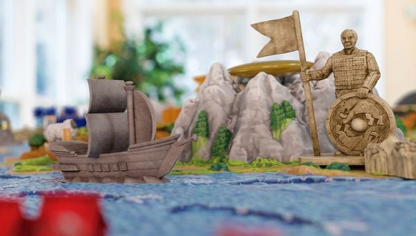 Produktbild: Catan 3D Seefahrer + St&auml;dte & Ritter