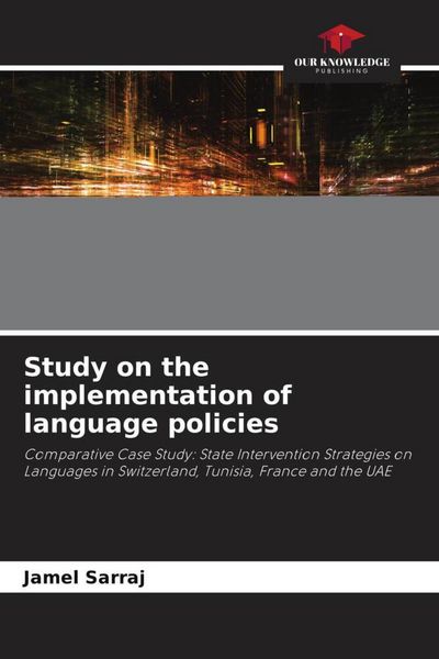 Produktbild: Study on the implementation of language policies