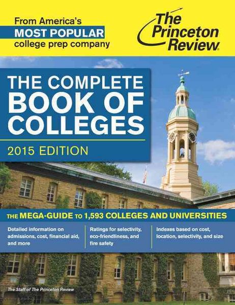 Produktbild: Princeton Review: Complete Book of Colleges