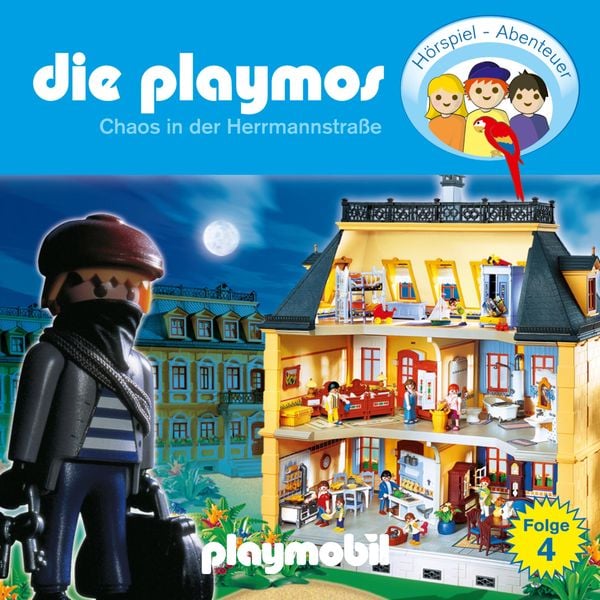 Produktbild: Die Playmos - Das Original Playmobil H&ouml;rspiel, Folge 4: Chaos in der Herrmannstrasse