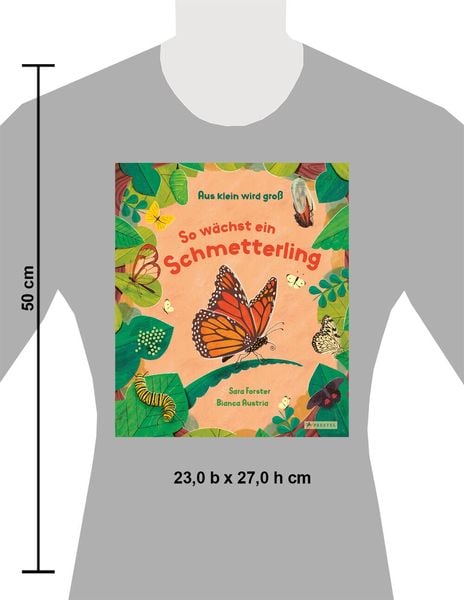 Produktbild: Aus klein wird gro&szlig;. So w&auml;chst ein Schmetterling