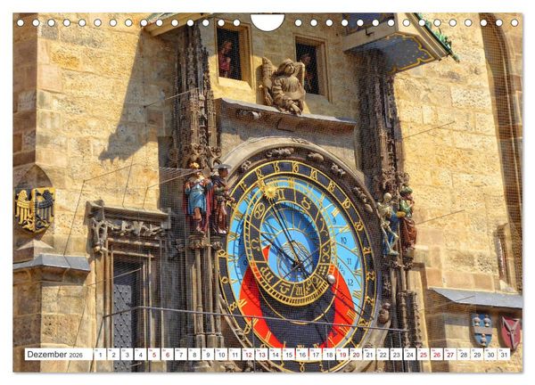 Produktbild: Prag &ndash; Ein perfekter Sommertag in der Goldenen Stadt (Wandkalender 2026 DIN A4 quer), CALVENDO Monatskalender
