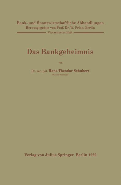 Produktbild: Das Bankgeheimnis